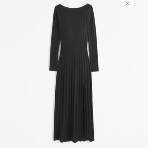 NEW Abercrombie long sleeve slash maxi dress - XL tall